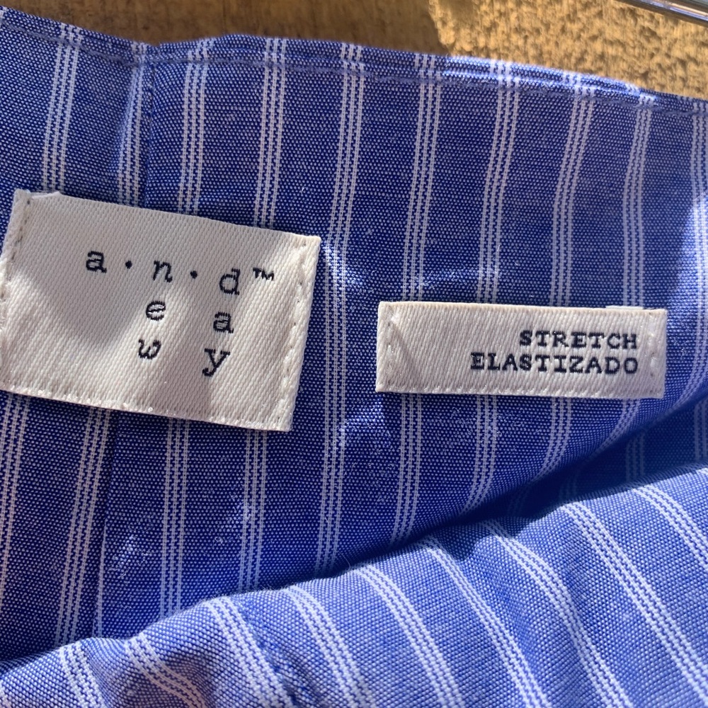 Target a new day blue strip pants